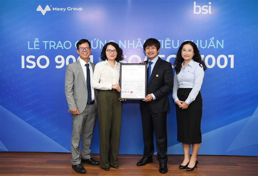 Doanh nghiệp proptech đầu tiên vừa đạt 2 chứng nhận ISO cao nhất do BSI cấp về quản lý chất lượng và an toàn thông tin